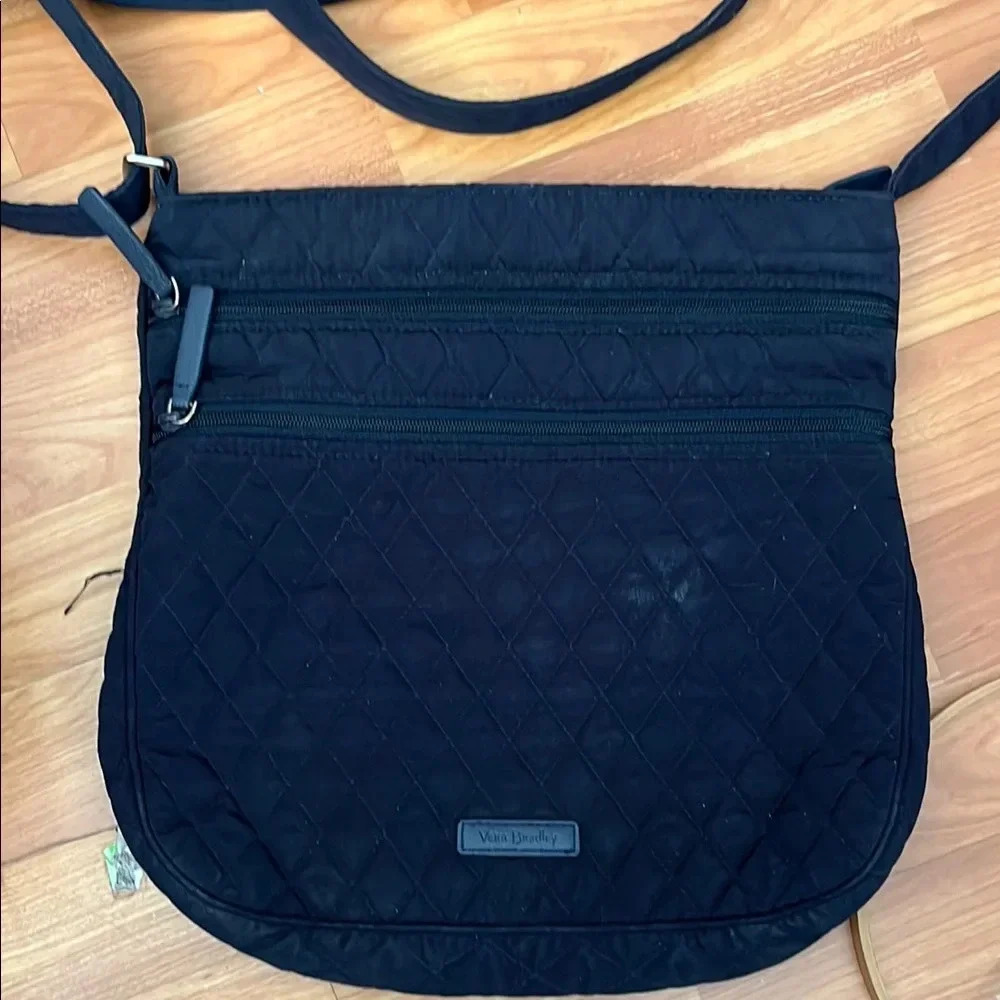 Vera Bradley Navy Quilted Crossbody Bag